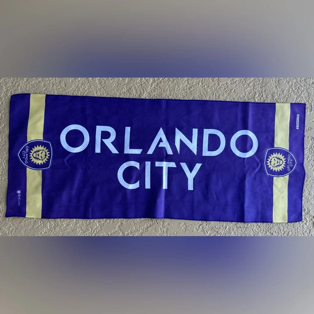Orlando City SC MLS 2017 WinCraft Mini Rally Towel VGC